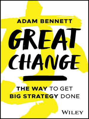 cover image of Great Change